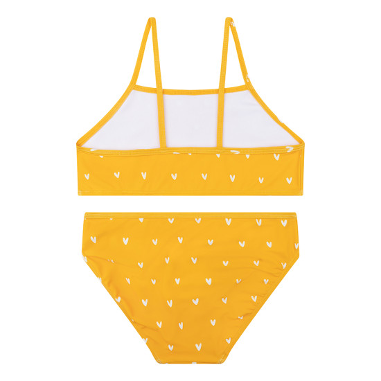 Detské plavky Dievčenské bikiny s UPF 50+ Srdiečka | Swim Essentials